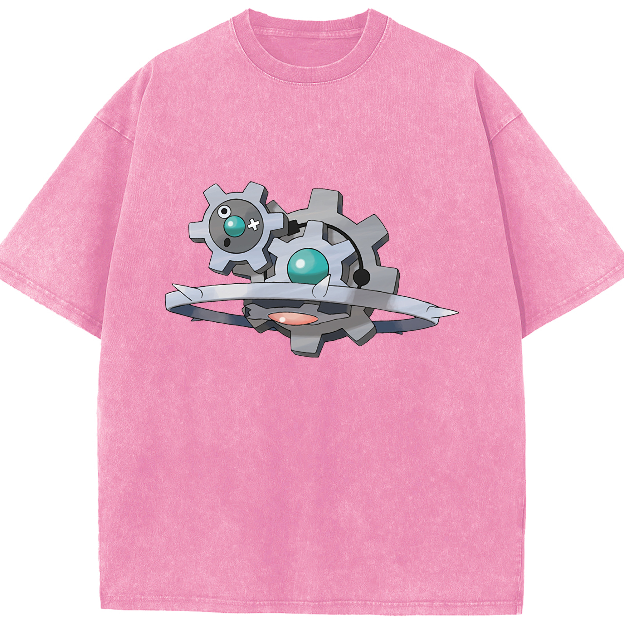 （画像用） ポケットモンスター Pokémon 綿100% ヴィンテージ風 半袖Tシャツ（フロントプリント）